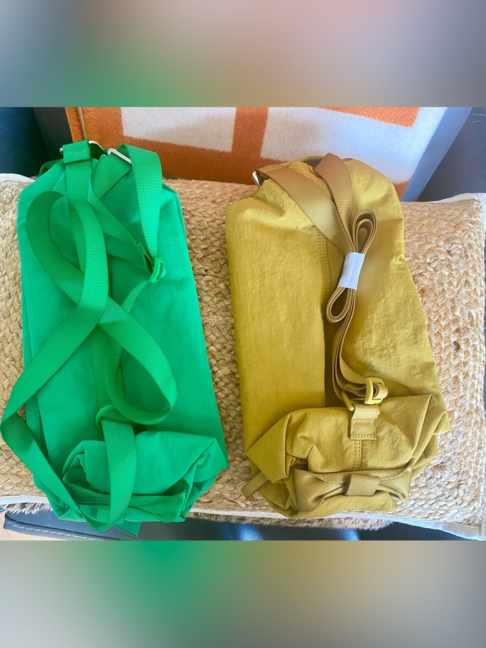 New with Tags Lululemon Fast Track 2.0 10L  Convertible Bag - Mustard Yellow